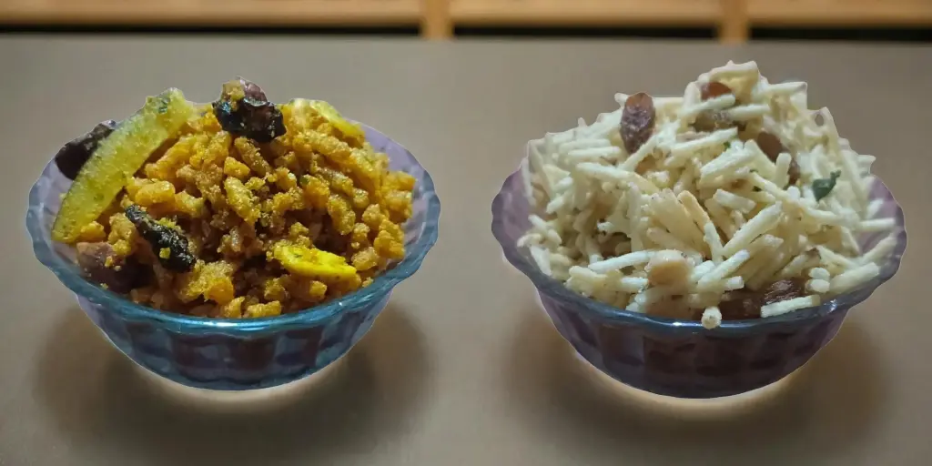 Mahalaxmi Poha Chivda & Potato Farali Chivda